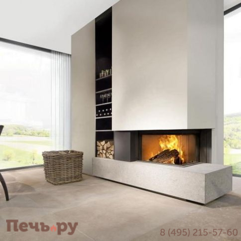 Каминная топка Kal-Fire W65/38C (L/R) (Heat Pure 65 угловая справа/слева) фото 4