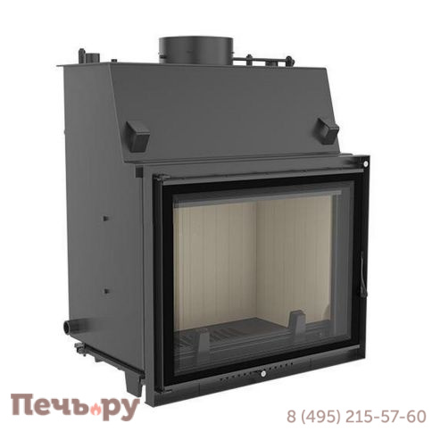 Каминная топка Kratki Amelia/PW/30/W/Deco, змеевик фото 4