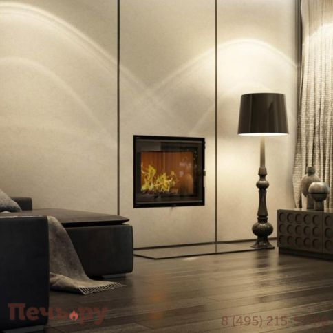 Каминная топка Kratki Aquario/A/14/PW/W с водяным контуром фото 3