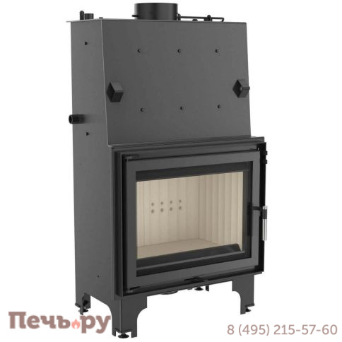 Каминная топка Kratki Aquario/A/18/PW/W с водяным контуром фото 4