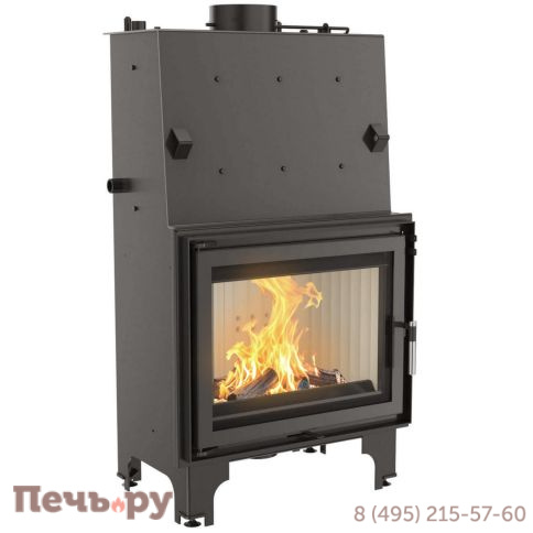 Каминная топка Kratki Aquario/A/18/PW/W с водяным контуром фото