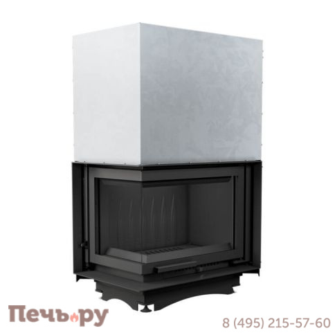 Каминная топка Kratki Maja/L/BS/G (угловое стекло слева, гильотина) фото 4