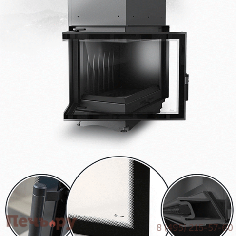 Каминная топка Kratki Maja/P/BS/Deco фото 7