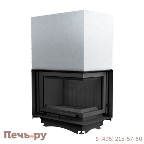 Каминная топка Kratki Maja/P/BS/G (угловое стекло справа,гильотина) фото 5