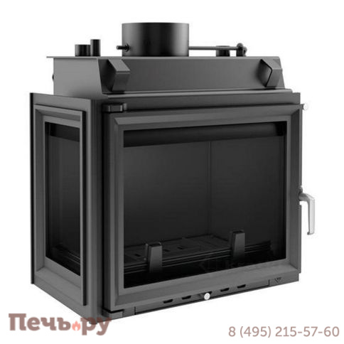 Каминная топка Kratki MAJA/PW/BL/12/W, стекло слева) фото 4