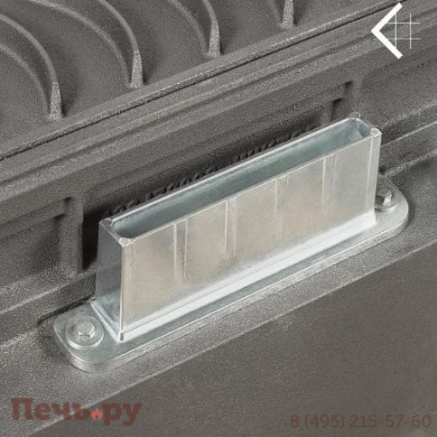 Каминная топка Kratki Maja/PW/BP/12/BS/W (угловое стекло справа, змеевик) фото 5