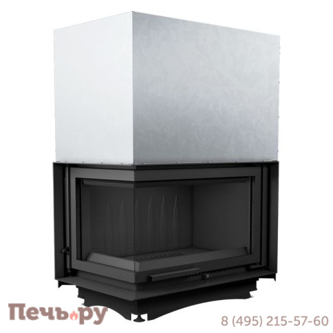 Каминная топка Kratki Oliwia/L/BS/G (угловое стекло слева, гильотина) фото 4