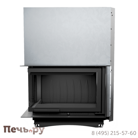 Каминная топка Kratki Oliwia/L/BS/G (угловое стекло слева, гильотина) фото 6