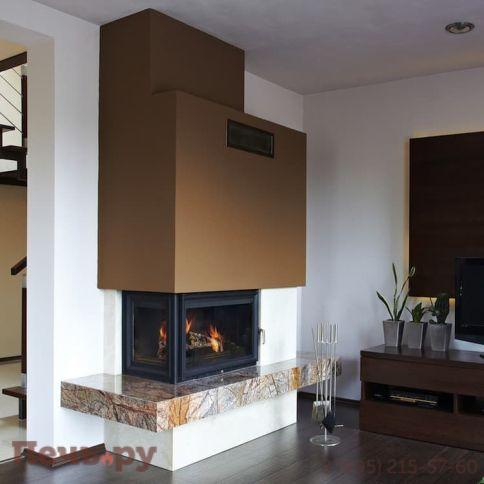 Каминная топка Kratki Oliwia/L (стекло слева) фото 3