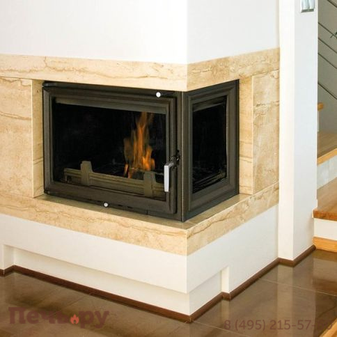 Каминная топка Kratki Oliwia/P (стекло справа) фото 4