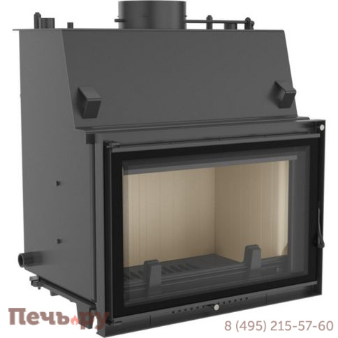 Каминная топка Kratki Oliwia/PW/22/W/Deco, змеевик фото 4