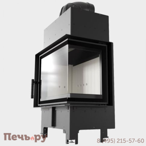 Каминная топка Kratki Pro Floki L/P/BS с доводчиком фото 6
