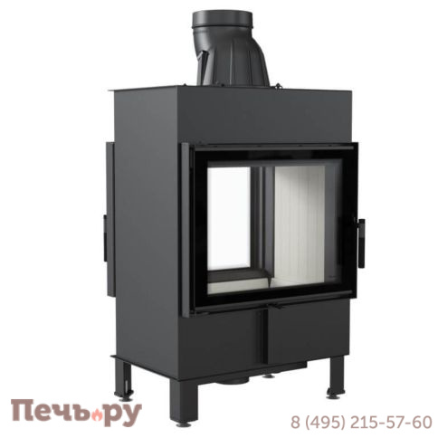 Каминная топка Kratki Pro Lucy 12/T, туннельная фото 7