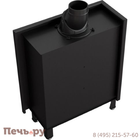 Каминная топка Kratki Pro Lucy/14/Slim/L/BS, Г-образное стекло слева фото 8