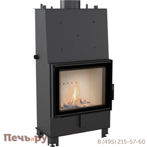 Каминная топка Kratki Pro Lucy/PW/12/W, змеевик, с водяным контуром фото