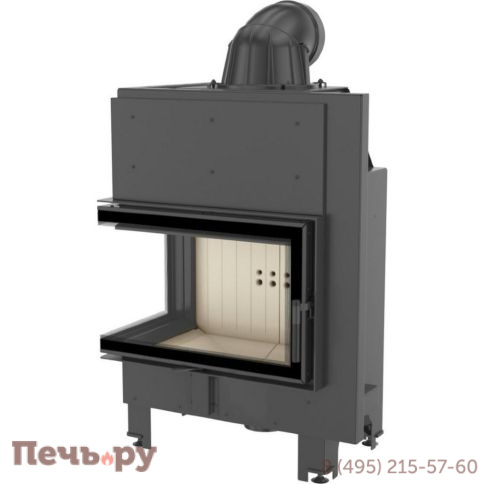 Каминная топка Kratki Pro MBM/L/BS/SG, Г-образное стекло фото 4