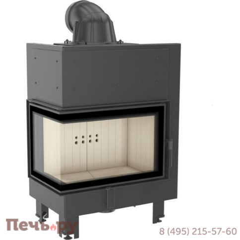 Каминная топка Kratki Pro MBM/L/BS/SG, Г-образное стекло фото 5