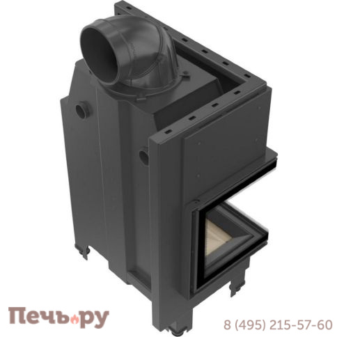 Каминная топка Kratki Pro MBM/L/BS/SG, Г-образное стекло фото 6