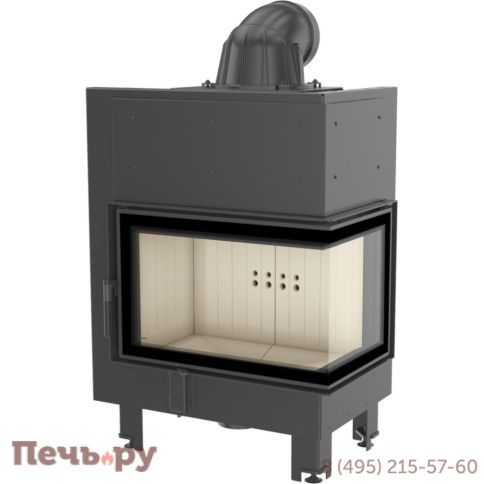 Каминная топка Kratki Pro MBM/P/BS/SG, Г-образное стекло фото 5