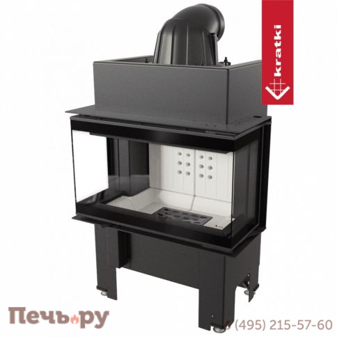 Каминная топка Kratki Pro NBC 680/280 7кВт фото 6