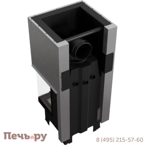 Каминная топка Kratki Pro NBC 9, П-образное стекло гильотина фото 7