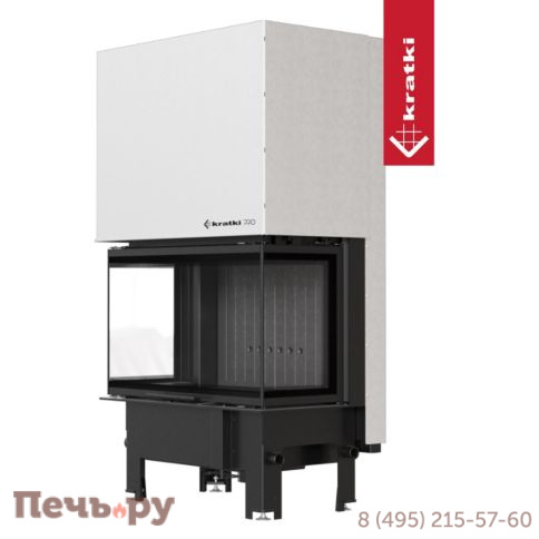 Каминная топка Kratki Pro Regnor c доводчиком фото 7