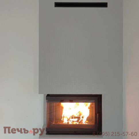 Каминная топка Kratki Simple M/S/BS (угловое стекло) фото 5