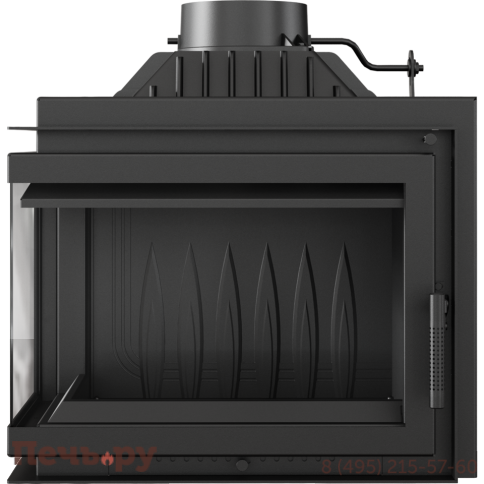 Каминная топка Kratki Simple M/S/BS (угловое стекло) фото 6
