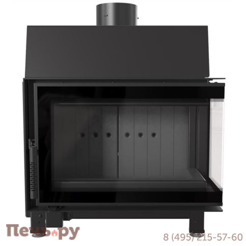 Каминная топка Kratki Simple S/BS (угловое стекло) фото 11