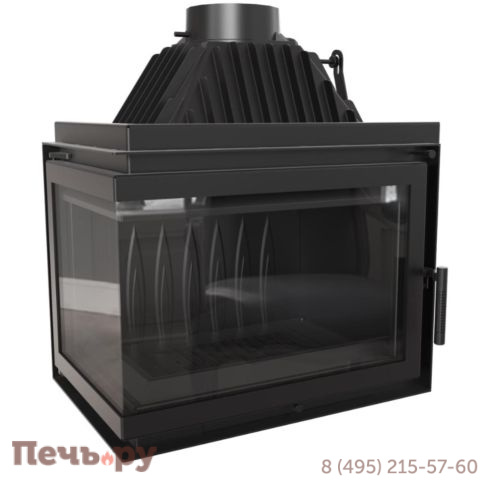 Каминная топка Kratki Simple/Z/S/BS (угловое стекло) фото 9