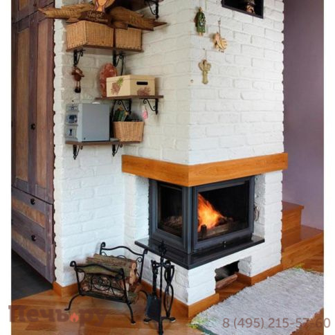 Каминная топка Kratki Zuzia/L (стекло слева) фото 3