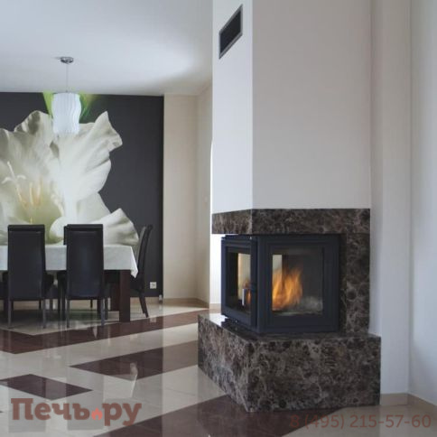 Каминная топка Kratki Zuzia/LP (стекло слева-справа) фото 3