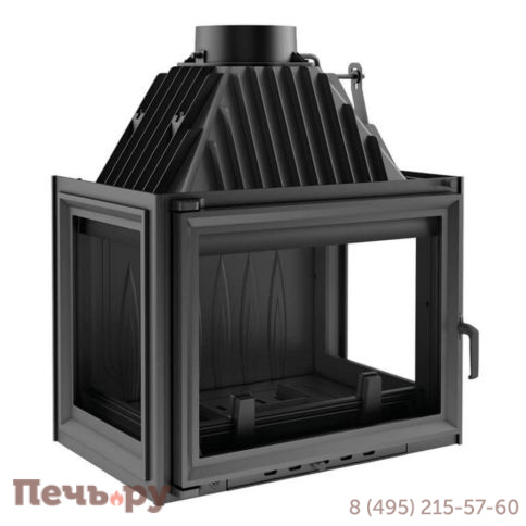 Каминная топка Kratki Zuzia/LP (стекло слева-справа) фото 4