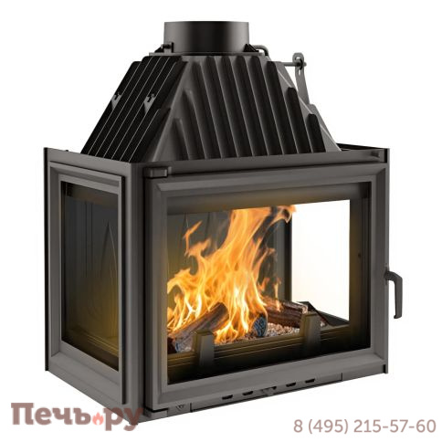 Каминная топка Kratki Zuzia/LP (стекло слева-справа) фото