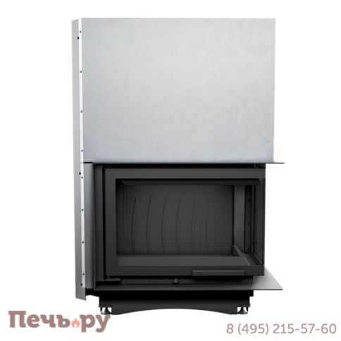 Каминная топка Kratki Zuzia/P/BS/G (угловое стекло справа,гильотина) фото 5