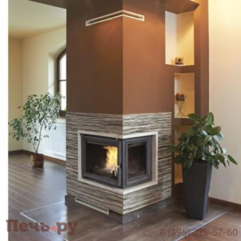 Каминная топка Kratki Zuzia/P (стекло справа) фото 3