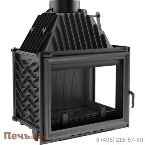 Каминная топка Kratki Zuzia/P (стекло справа) фото 4