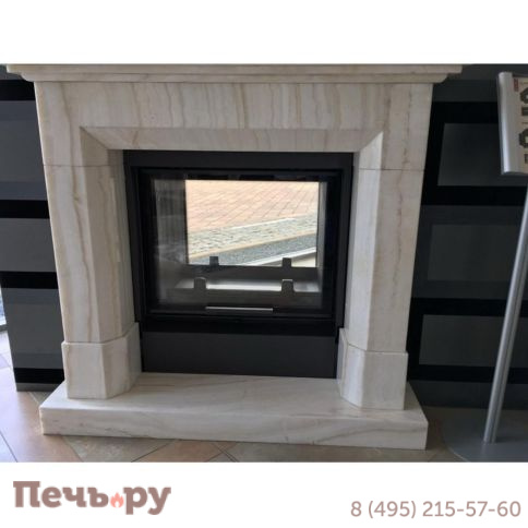 Каминная топка Kratki Zuzia/T/PW/19/W (тунель, змеевик) фото 4