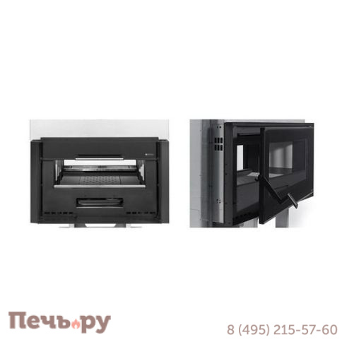Каминная топка La Nordica Focolare 80 Bifacciale Hybrid фото 3
