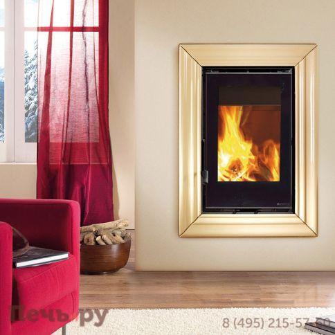 Каминная топка La Nordica Inserto 50 Verticale Crystal Ventilato фото 4