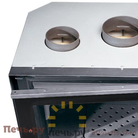 Каминная топка La Nordica Inserto 50 Verticale Crystal Ventilato фото 8