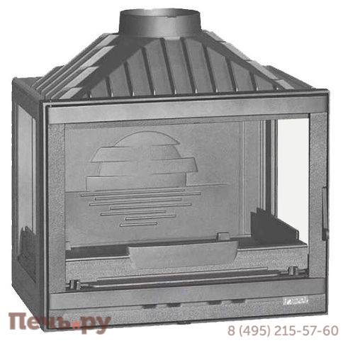 Каминная топка Laudel 700 Compact 3 стекла фото