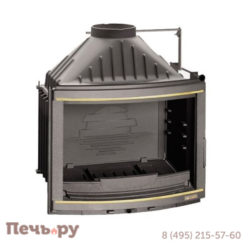 Каминная топка Laudel 700 Панорамик с заслонкой фото