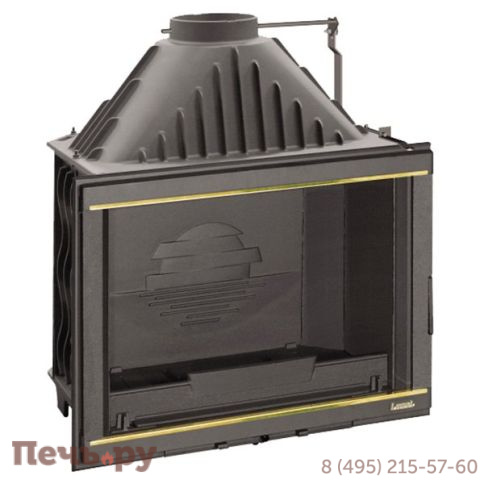 Каминная топка Laudel 800 Гранд Визьон с заслонкой фото