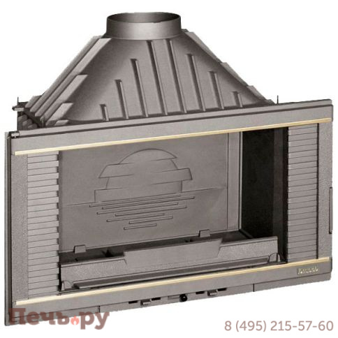 Каминная топка Laudel 840 Горизонталь фото