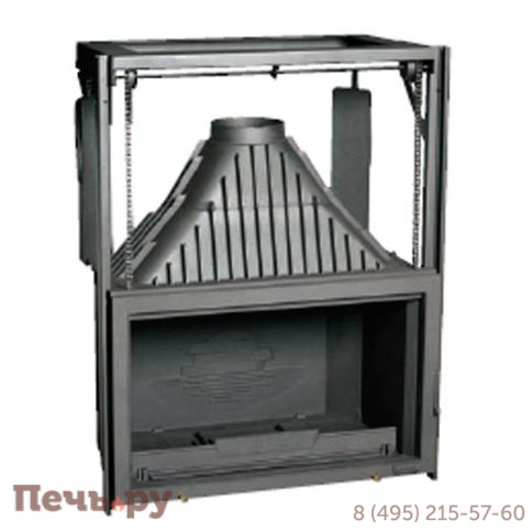 Каминная топка Laudel 900 Гранд Визьон контргруз фото