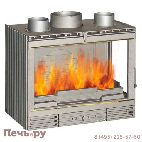 Каминная топка Laudel insert 700 Гранд Визьон 2 стекла левая фото