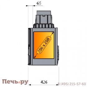 Каминная топка Liseo Castiron LCI 5 GFLR фото 3