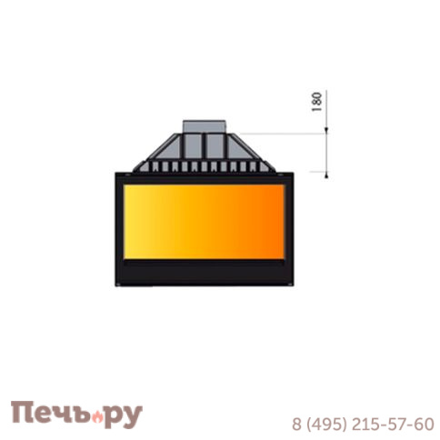 Каминная топка Liseo Castiron LCI 9 GDFS фото 5