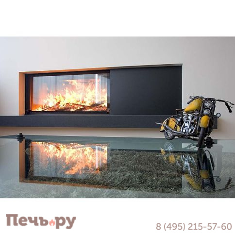 Каминная топка M-design Luna 1150 Н Diamond (Луна 1150 H Даймонд) фото 5